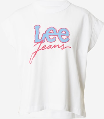 Lee T-Shirt in Weiß: predná strana