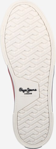 Pepe Jeans Låg sneaker 'BRADY' i vit