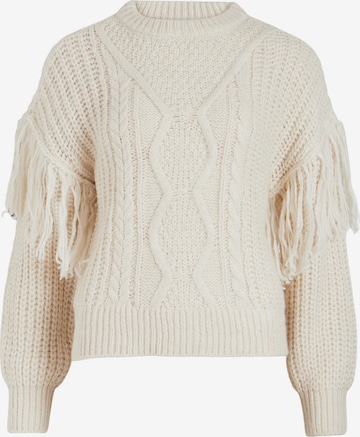 VILA Sweater 'Aksina' in White: front