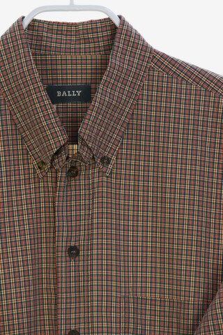 Bally Button Up Shirt in M in Green