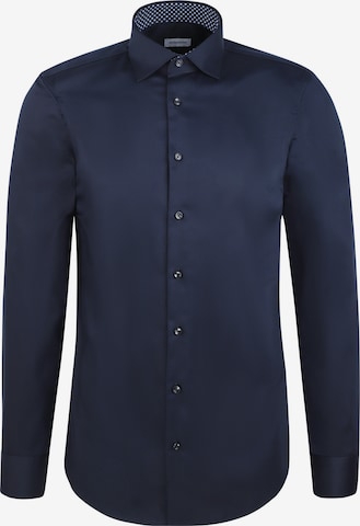 SEIDENSTICKER Hemd in Blau: Vorderseite