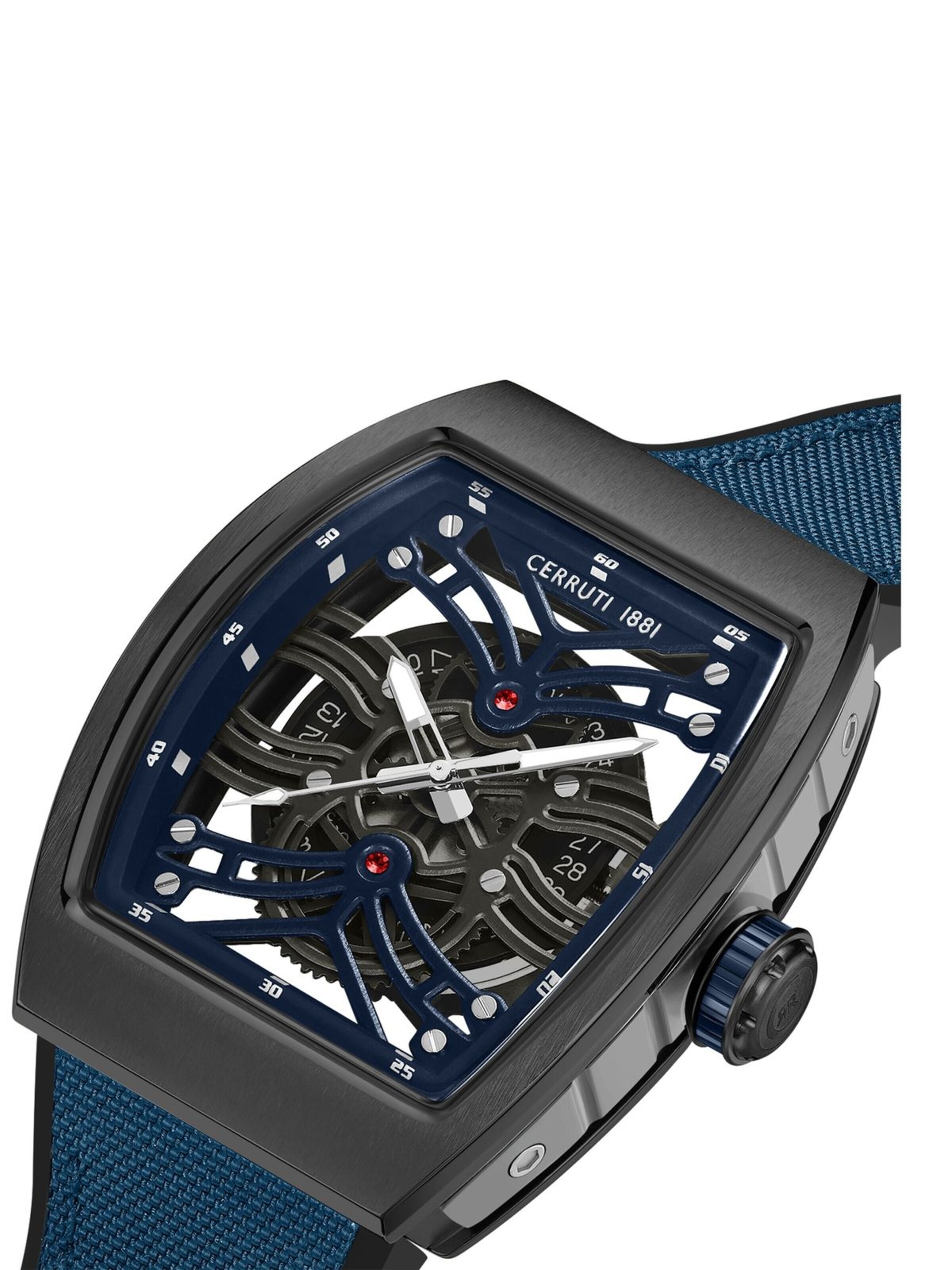 CERRUTI 1881 Analog watch 'Date watch Calliano' in Blue