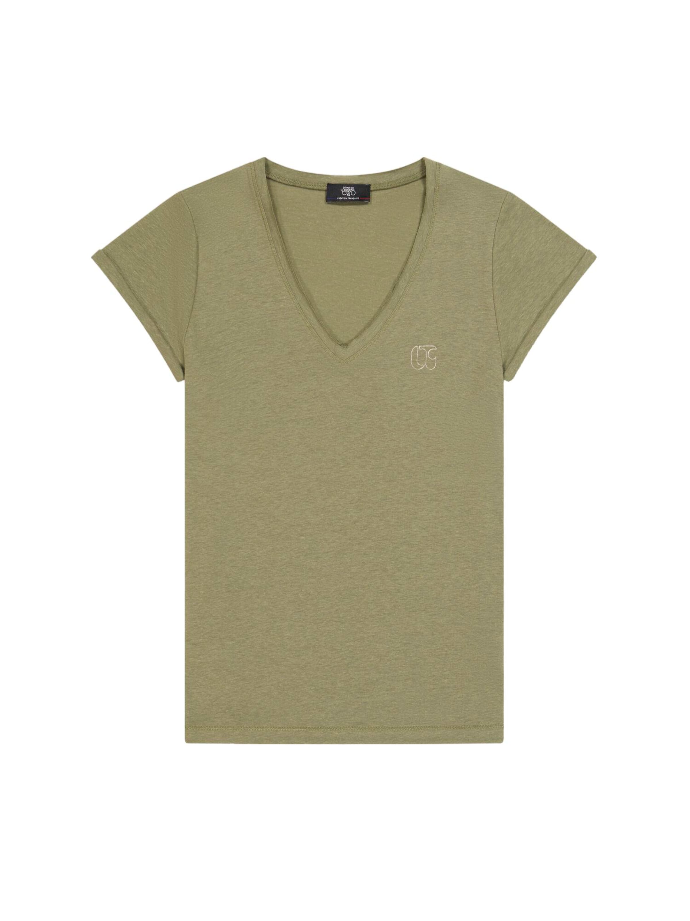 T-shirt 'ONA' Le Temps Des Cerises en vert : devant