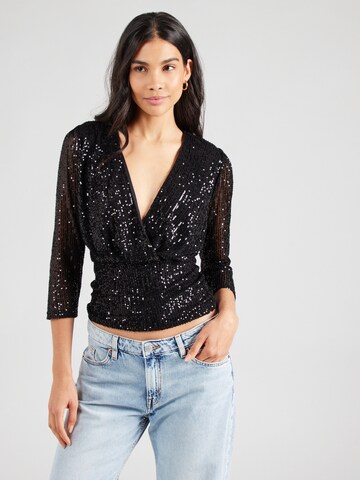Camicia da donna di Morgan in nero: frontale