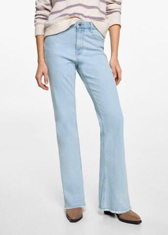 MANGO TEEN Flared Jeans in Blue: front