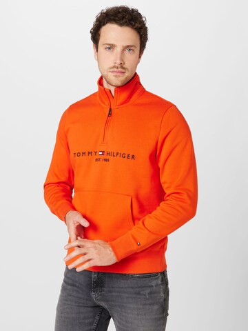 TOMMY HILFIGER Sweatshirt i orange: framsida