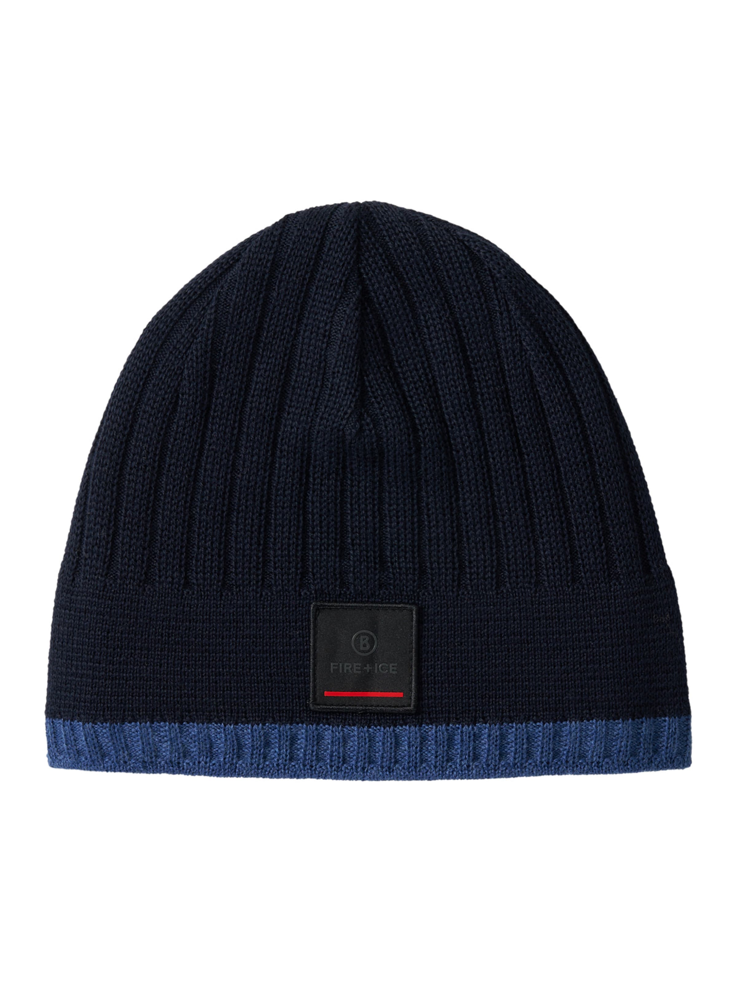 Bogner Fire + Ice Beanie 'Eastan' in Blue: front