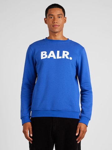 BALR. Sweatshirt in Blauw: voorkant