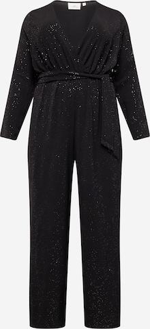 ONLY Carmakoma Jumpsuit 'Josee' in Black: front