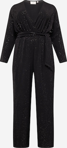 ONLY Carmakoma Jumpsuit 'Josee' in Schwarz: predná strana