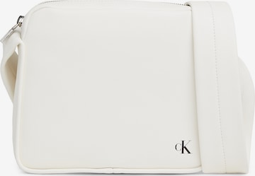 Calvin Klein Jeans Crossbody Bag in White: front