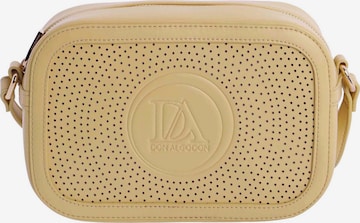 Don Algodon - Bolso de hombro 'Ondina' en amarillo: frente