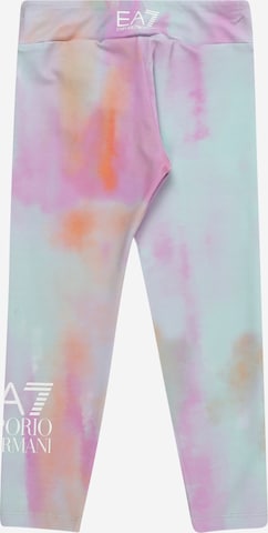 Skinny Leggings EA7 Emporio Armani en mélange de couleurs