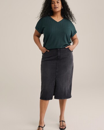 T-shirt WE Fashion en vert