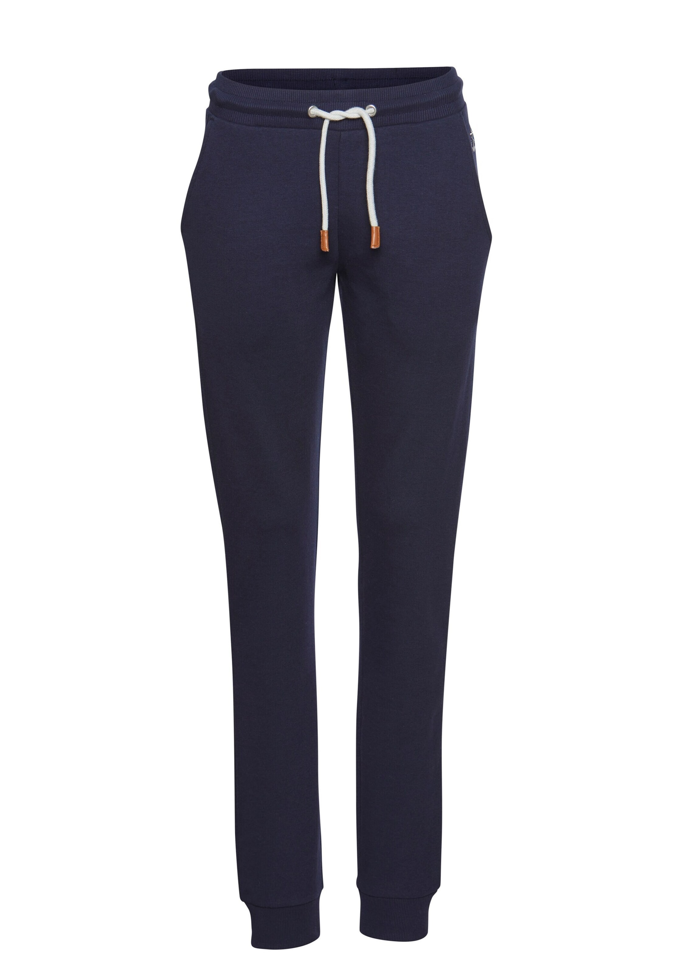 H.I.S Slimfit Kalhoty – modrá: přední strana