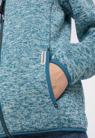 Schmuddelwedda Fleece jas in Blauw