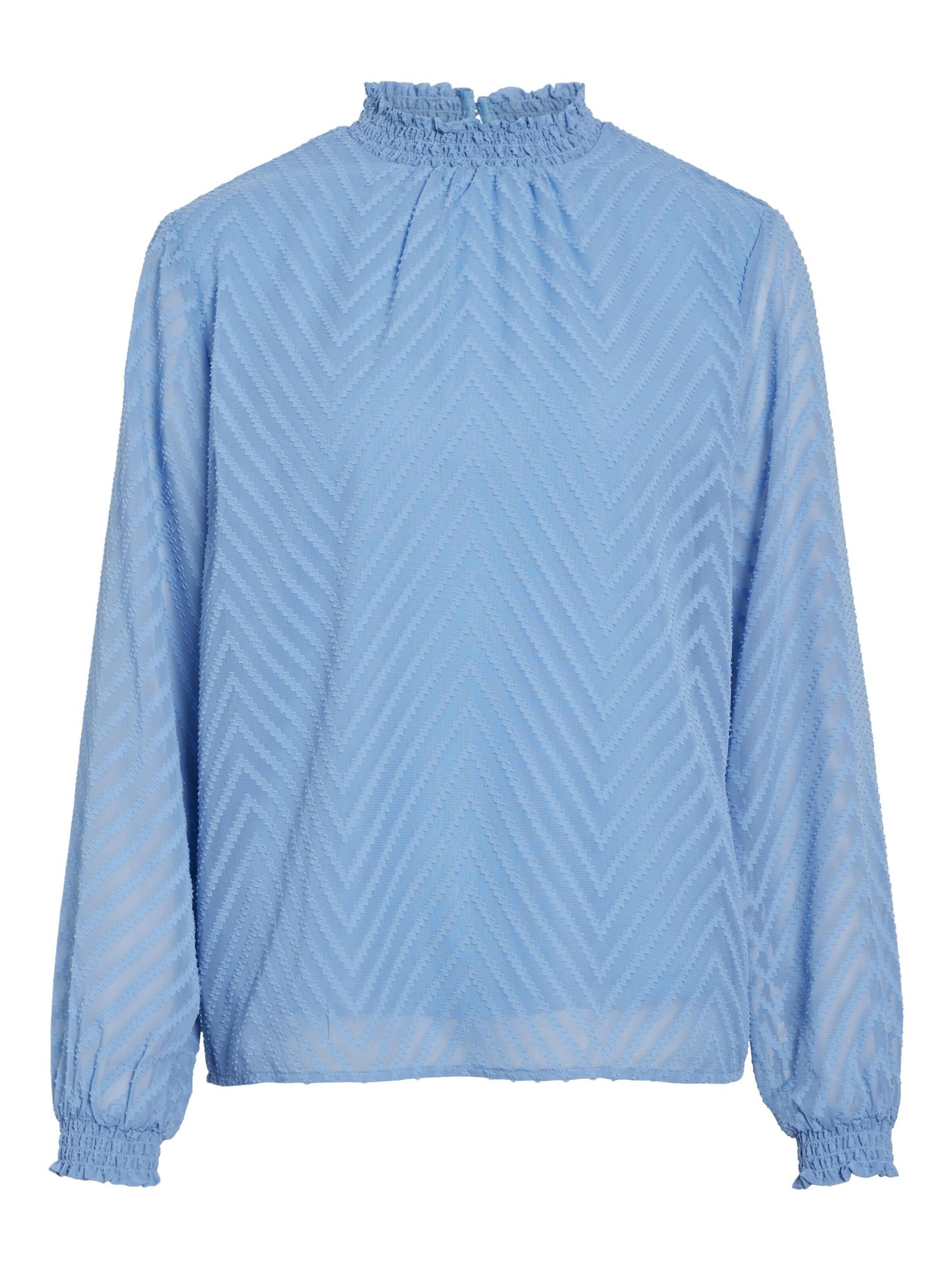 VILA - Blusa en azul: frente