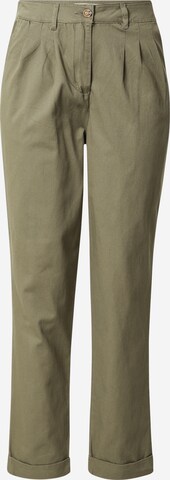 Oasis Regular Trousers in Green: front