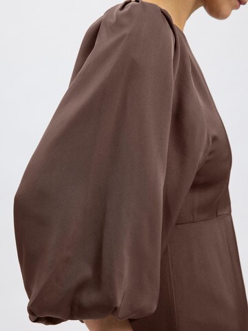 Robe 'SLFLaurina' SELECTED FEMME en marron