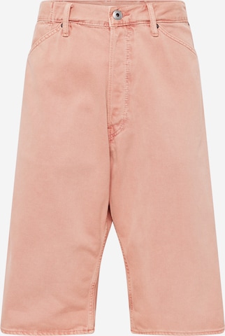 Loosefit Jean 'Bam' G-Star RAW en rose : devant