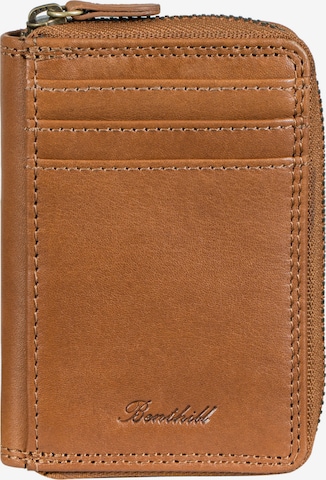Benthill Wallet in Brown: front