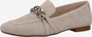 Paul Green Classic Flats in Grey: front