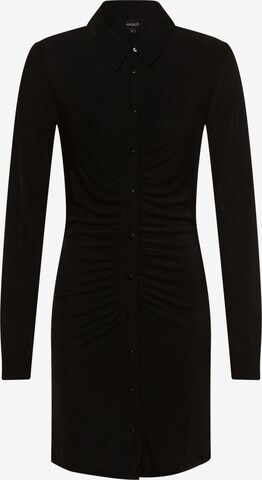 Aygill's Shirt Dress in Black: front