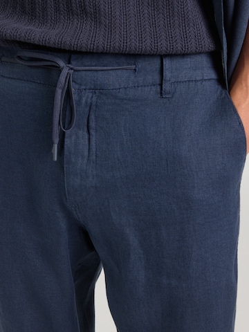 Bruun & Stengade Normální Chino kalhoty 'Ginos' – modrá