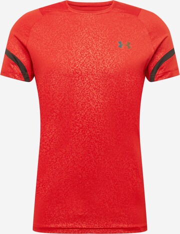 UNDER ARMOUR T-Shirt 'RUSH' in Rot: predná strana