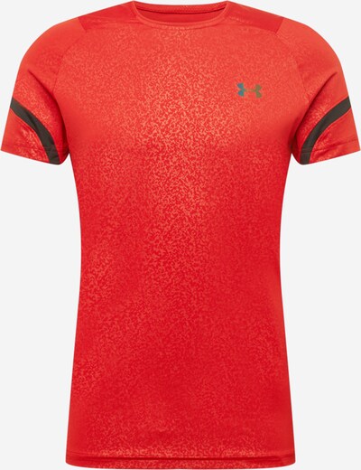 UNDER ARMOUR Shirt in rot / schwarz, Produktansicht
