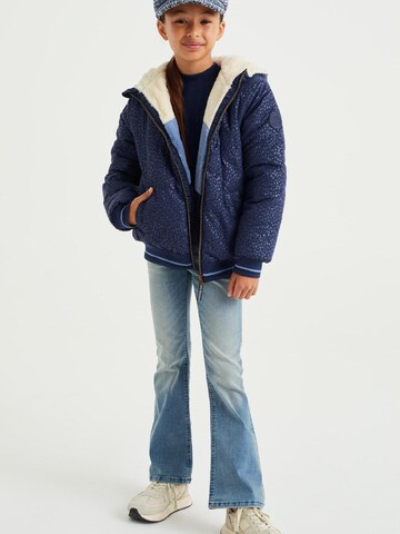 WE Fashion Winter Jacket in Blue