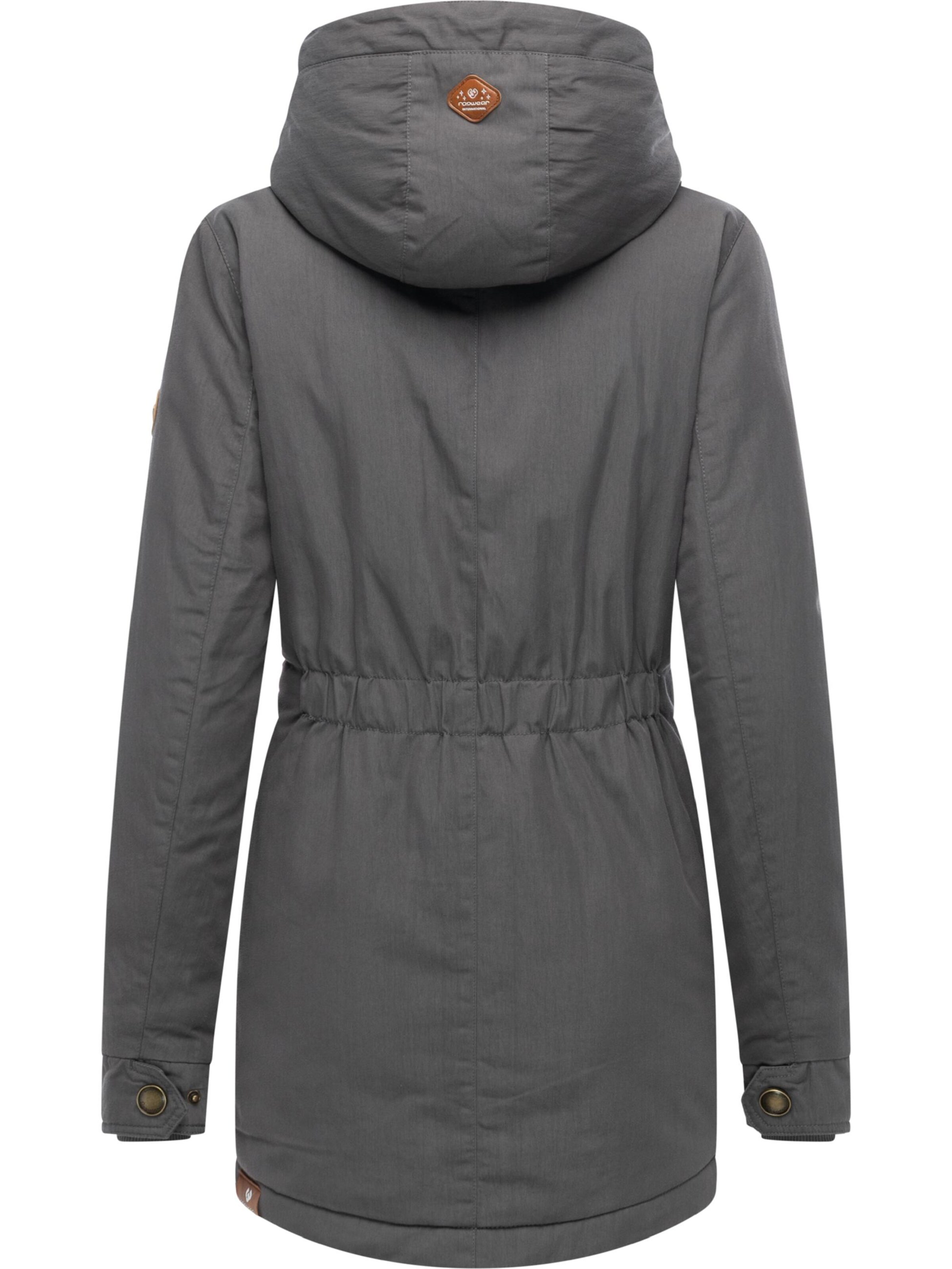 Ragwear Winterjas 'Monadena' in Grijs