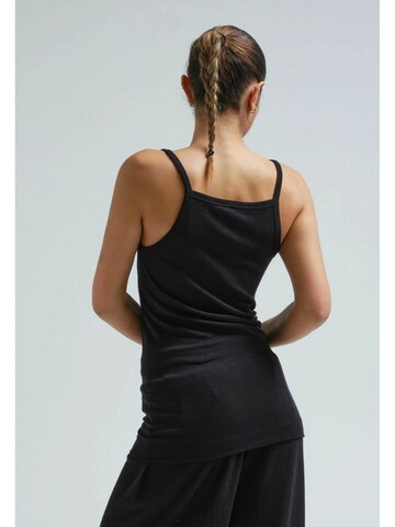 Top 'Viola' di Seamless Basic in nero