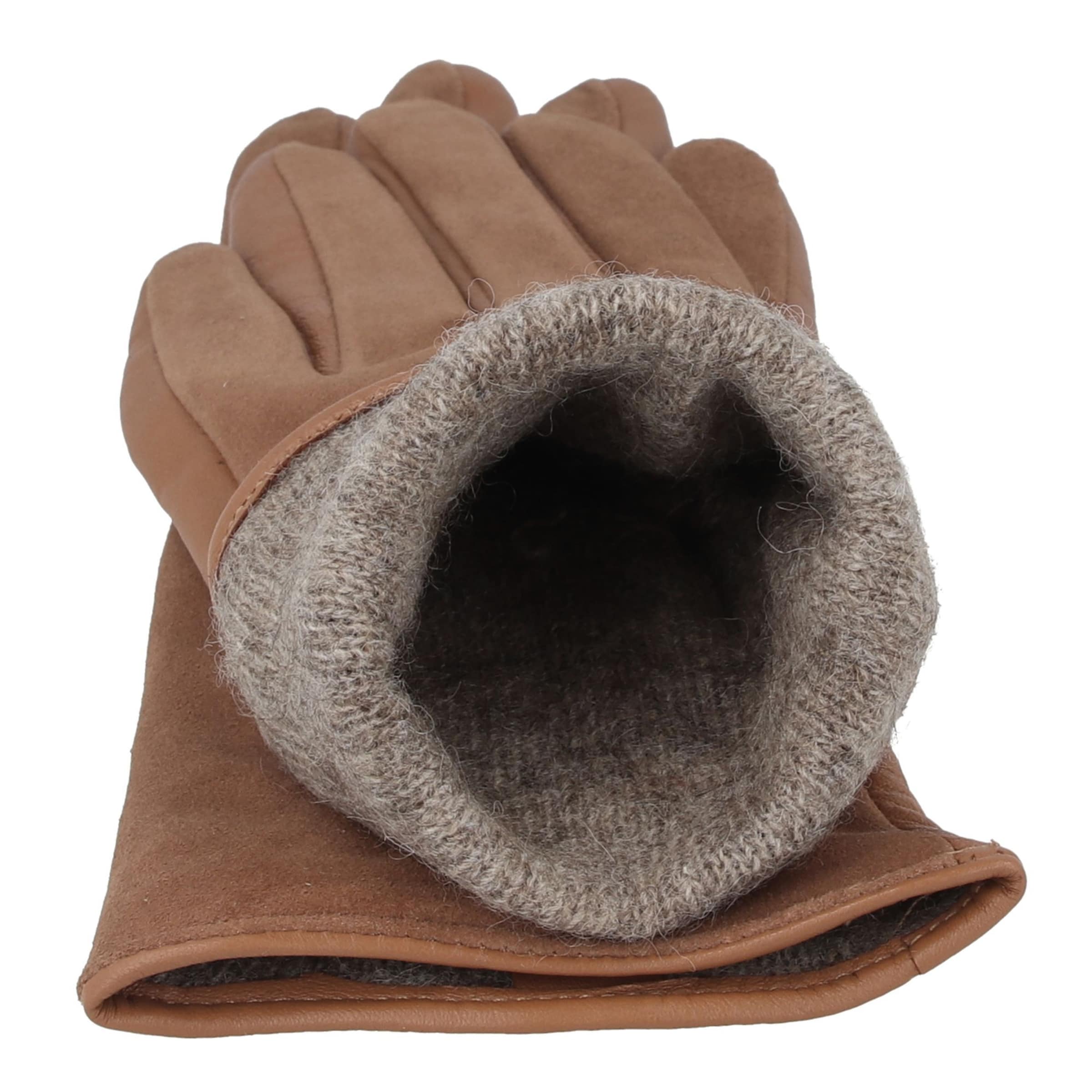 JOOP! Vingerhandschoenen in Bruin