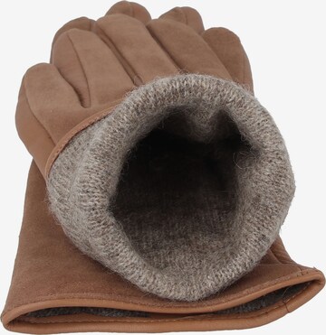 JOOP! Full Finger Gloves in Brown