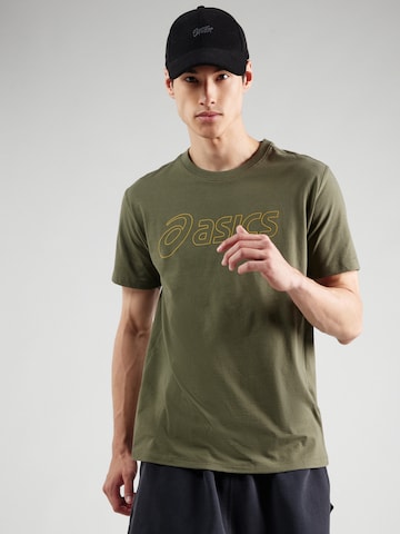 ASICS Funkcionális felső - zöld: elől