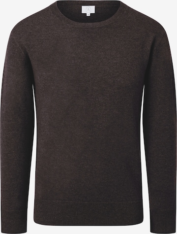 Pull-over CASH-MERE.CH en marron : devant