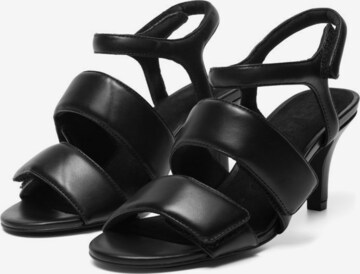 Sandales à lanières 'ADORE' Bianco en noir