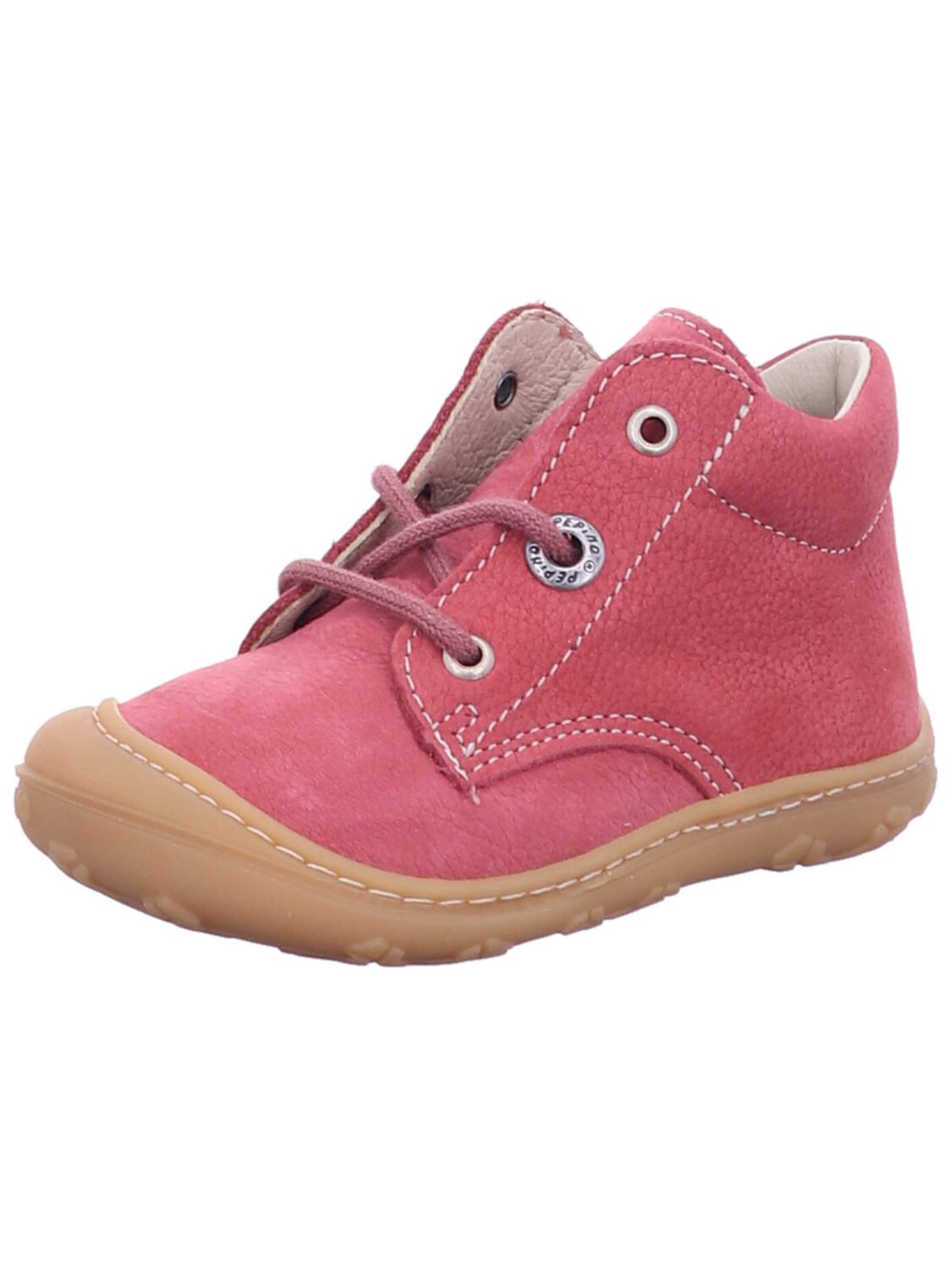 PEPINO by RICOSTA Lauflernschuh 'Lauflernschuhe Mädchen 50 1200102 321 Echtleder in rot'‌‌‌‌‌‌‌‌ in Rot: Vorderseite