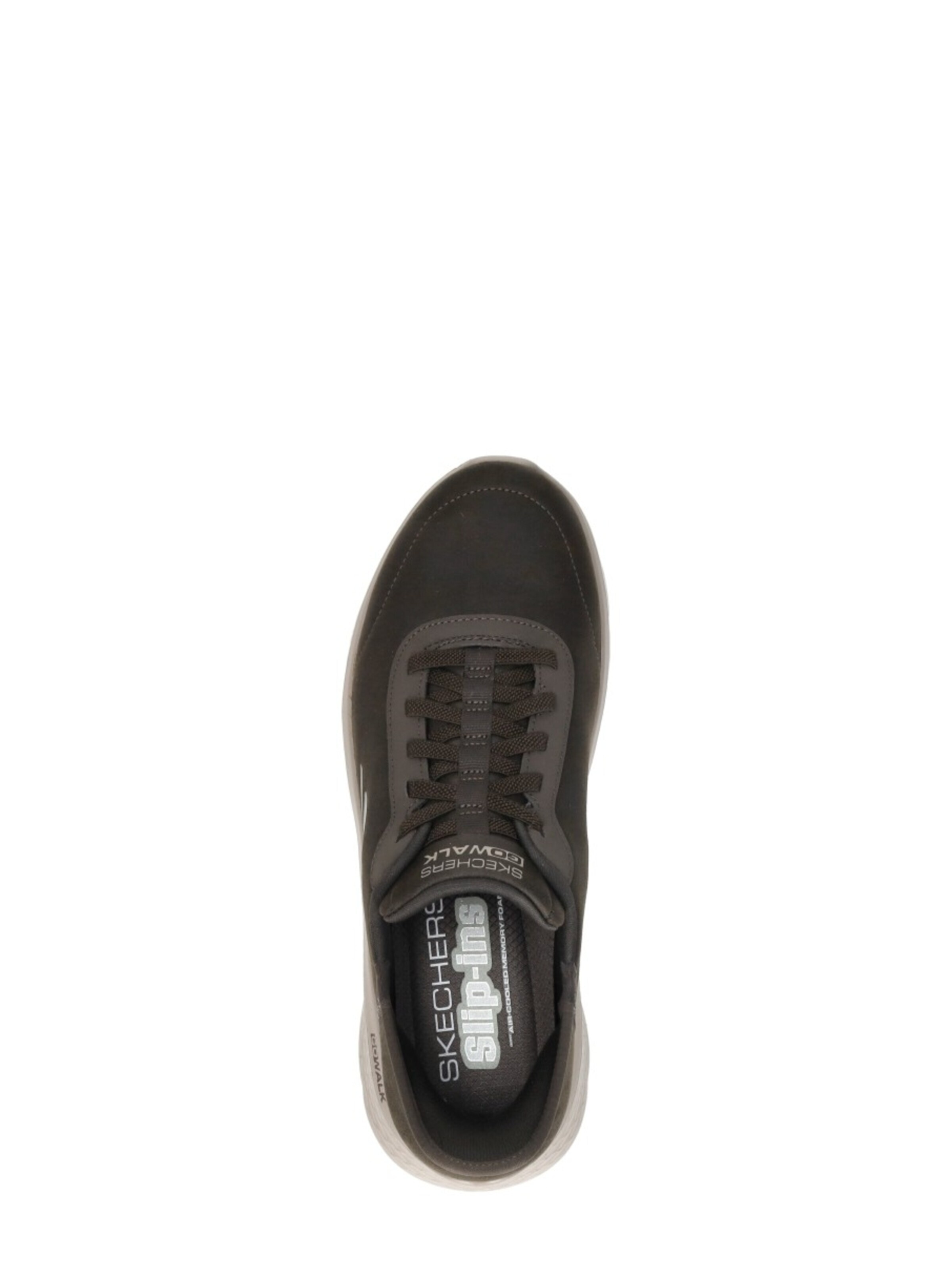 Baskets basses 'Slip-Ins: Go Walk Flex' SKECHERS en marron