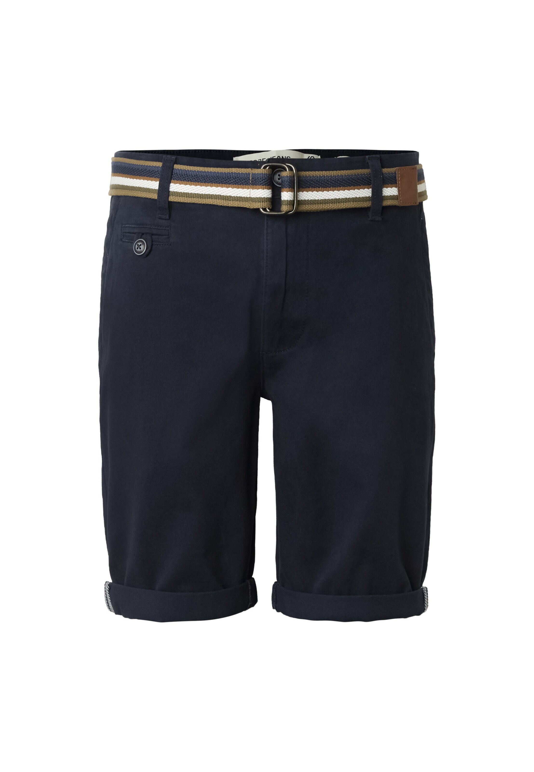 INDICODE JEANS - Calças chino 'Royler' em azul: frente