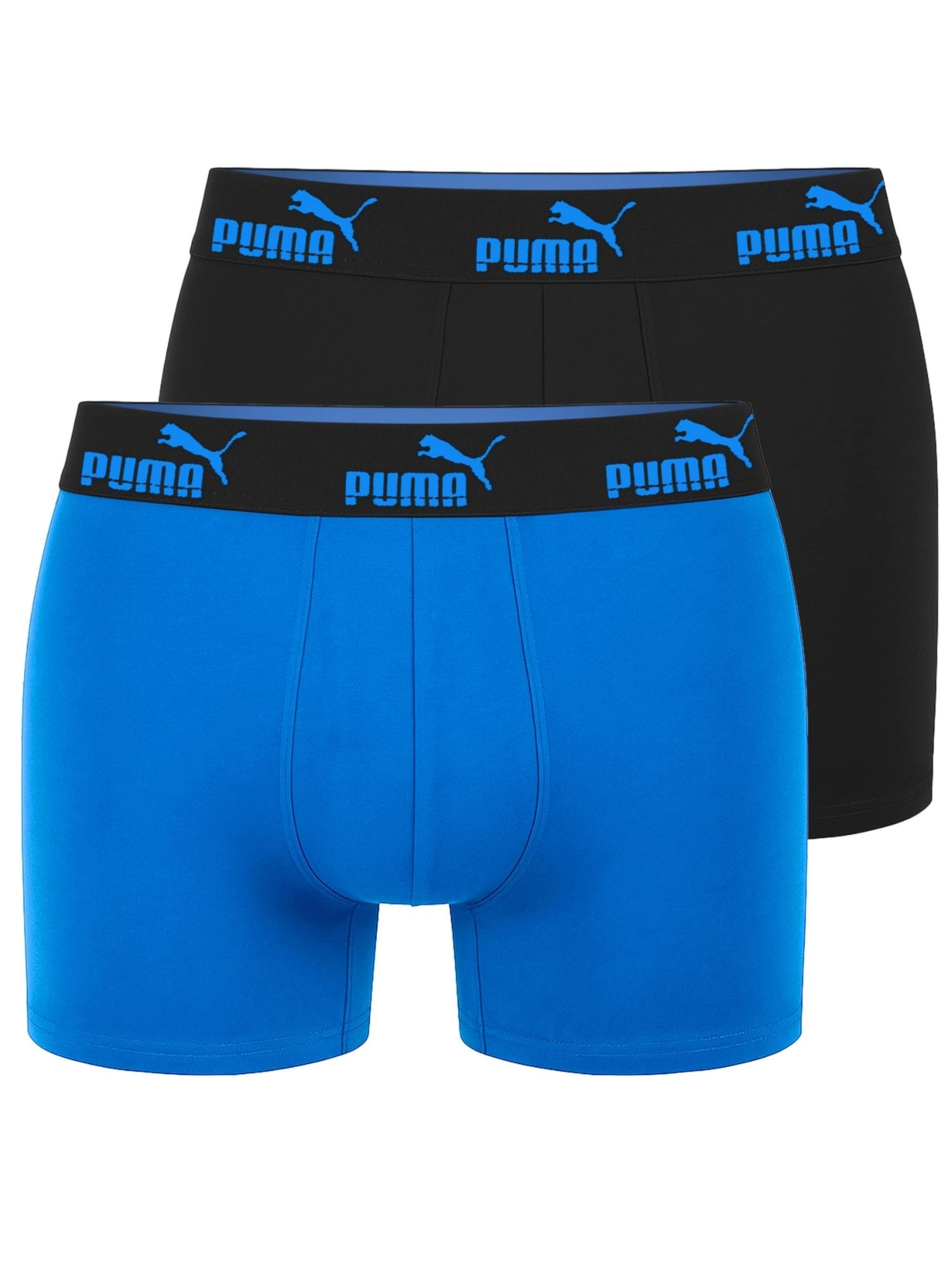 PUMA - Calzoncillo boxer en azul