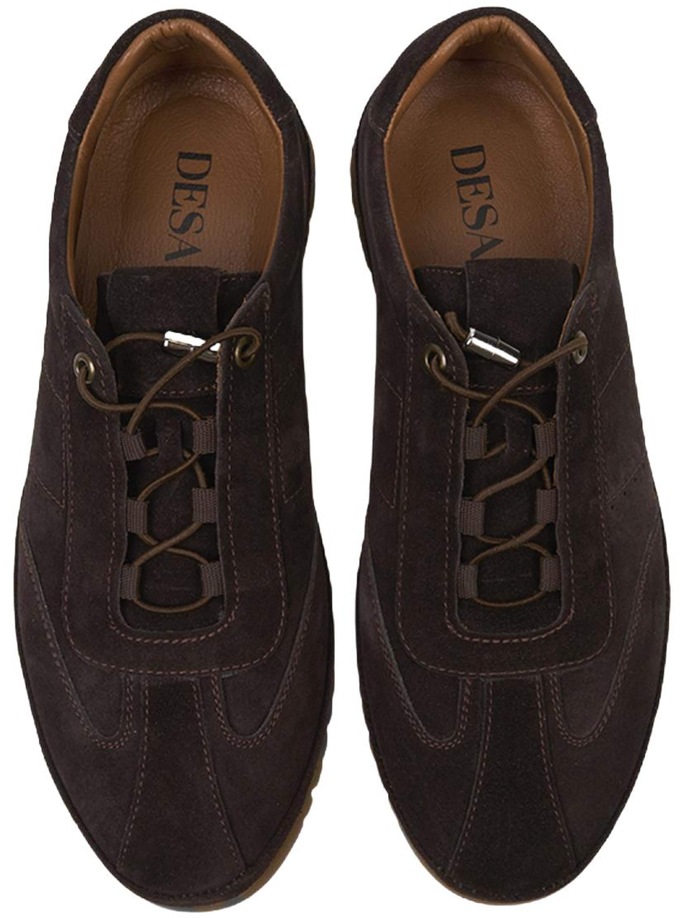 Desa Instappers 'Schnürschuhe' in Bruin
