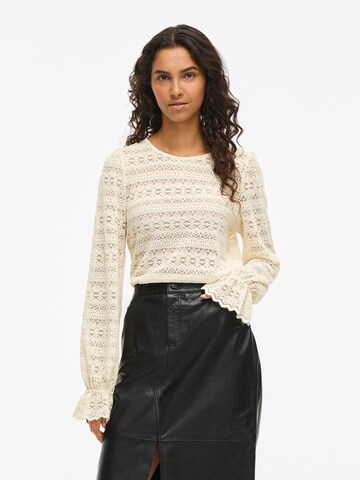 VILA Pusero 'VIChikka' värissä beige: etupuoli