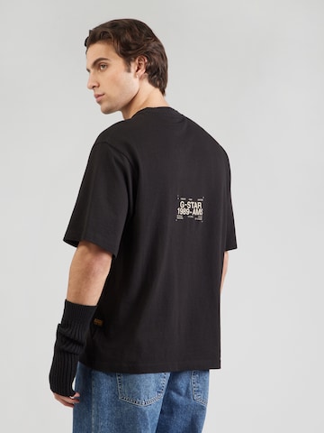 Tricou de la G-STAR pe negru: față