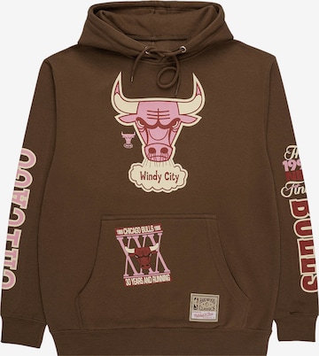 Mitchell & NessPulover - smeđa boja: prednji dio