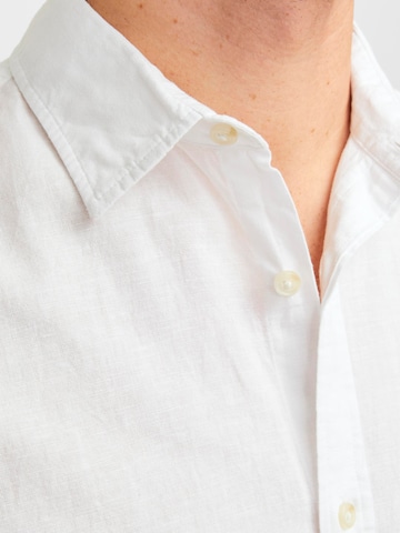 balta JACK & JONES Standartinis modelis Marškiniai 'Summer'