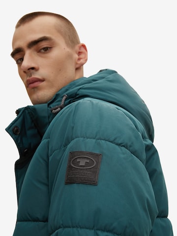 TOM TAILOR Winter Jacket in Green