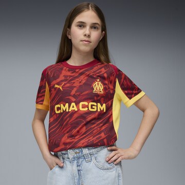 PUMA Functioneel shirt 'Olympique de Marseille 25/26' in Rood: voorkant