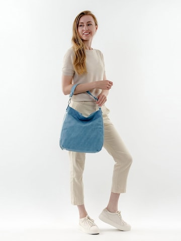 Emily & Noah Pouch ' E&N Bonnie ' in Blue: front